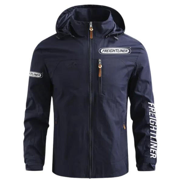 Special Release Freightliner Construction  Waterproof Outdoor Jacket QTCO191124A1FRE - Blue