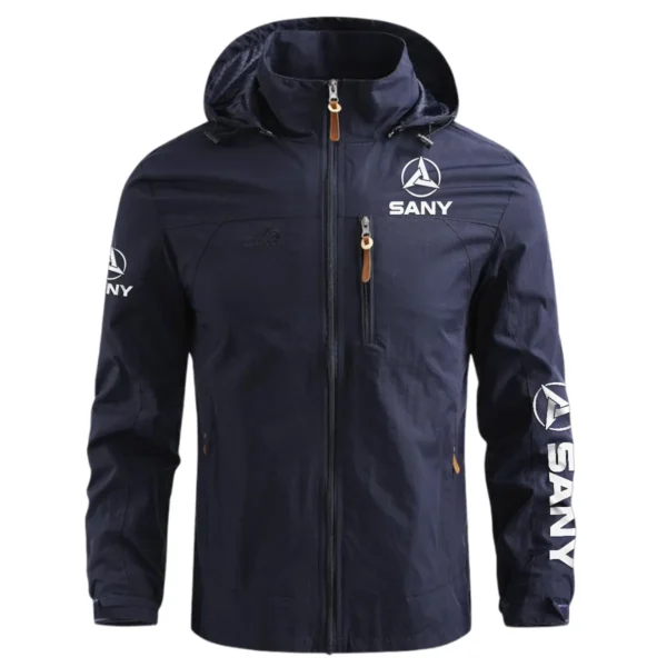 Special Release SANY Construction  Waterproof Outdoor Jacket QTCO191124A1SN - Blue