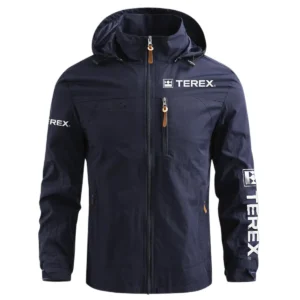 Special Release Terex Construction  Waterproof Outdoor Jacket QTCO191124A1TE - Blue