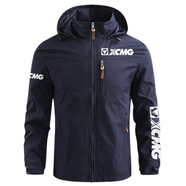 Special Release XCMG Construction  Waterproof Outdoor Jacket QTCO191124A1XC - Blue