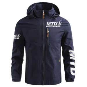 Special Release MTD Gardening Waterproof Outdoor Jacket QTGR101124A01MTD - Blue