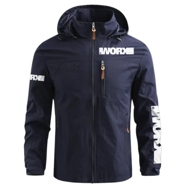 Special Release WORX Gardening Waterproof Outdoor Jacket QTGR101124A01WO - Blue