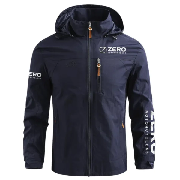 Zero Motorcycles Exclusive Logo Waterproof Outdoor Jacket Motorcycles QTMT191224A2ZER - Blue