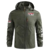 JCB Farmer Exclusive Logo Waterproof Outdoor Jacket BLF8424A8WOJ - Khaki