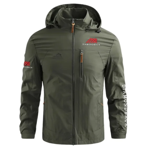 Diamondback Carpenter Exclusive Logo Waterproof Outdoor Jacket BLC110A13WOJ - ArmyGreen