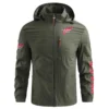 Red Wing Shoes Carpenter Exclusive Logo Waterproof Outdoor Jacket BLC110A14WOJ - Black