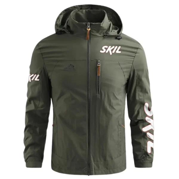 Skil Carpenter Exclusive Logo Waterproof Outdoor Jacket BLC110A20WOJ - ArmyGreen