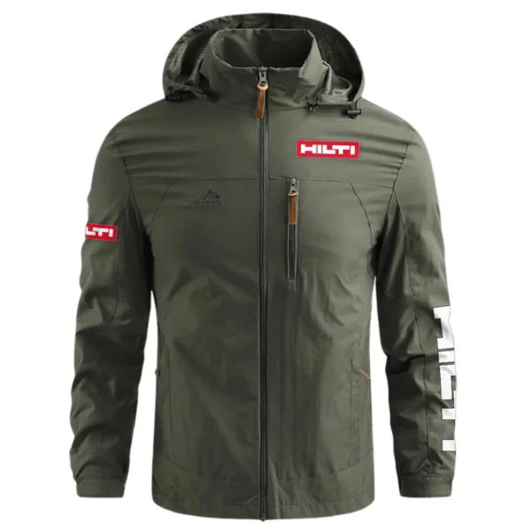 Hilti Carpenter Exclusive Logo Waterproof Outdoor Jacket BLC110A23WOJ - ArmyGreen