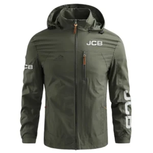 JCB Farmer Exclusive Logo Waterproof Outdoor Jacket BLF8424A8WOJ - ArmyGreen