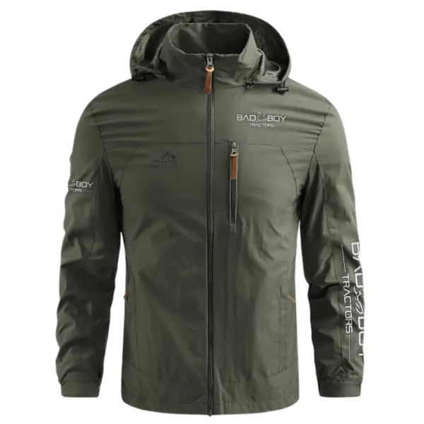 Badboy Farmer Exclusive Logo Waterproof Outdoor Jacket BLF8424A9WOJ - ArmyGreen