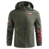 Case IH Farmer Exclusive Logo Waterproof Outdoor Jacket BLF8424A20WOJ - Black