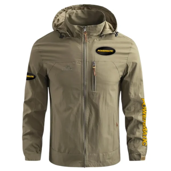 Powermatic Carpenter Exclusive Logo Waterproof Outdoor Jacket BLC110A4WOJ - Khaki