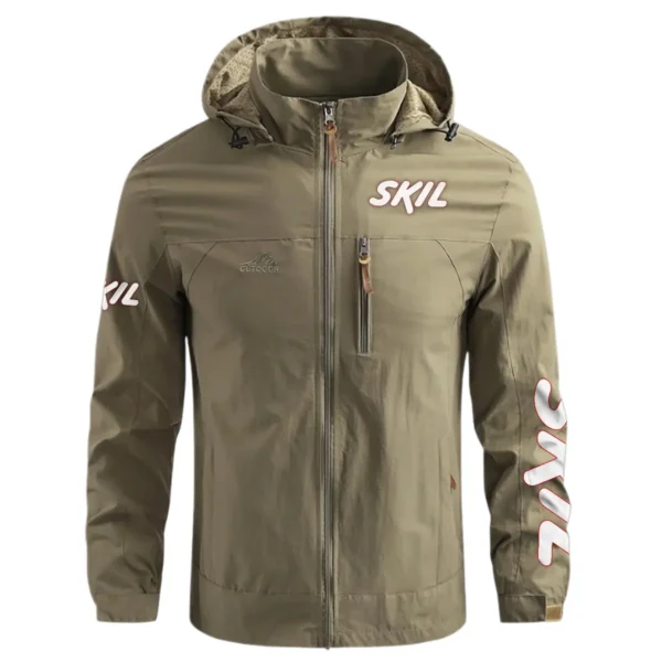 Skil Carpenter Exclusive Logo Waterproof Outdoor Jacket BLC110A20WOJ - Khaki