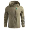 Woodpeckers Carpenter Exclusive Logo Waterproof Outdoor Jacket BLC110A2WOJ - ArmyGreen