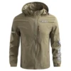 Bobcat Farmer Exclusive Logo Waterproof Outdoor Jacket BLF8424A14WOJ - Gray