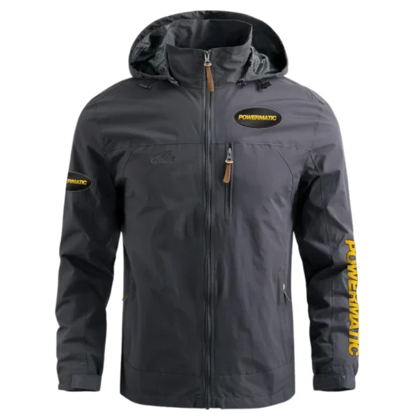 Powermatic Carpenter Exclusive Logo Waterproof Outdoor Jacket BLC110A4WOJ - Gray