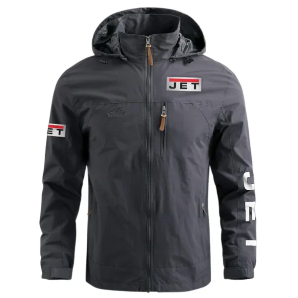 Jet Tools Carpenter Exclusive Logo Waterproof Outdoor Jacket BLC110A6WOJ - Gray