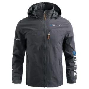 Delta Power Equipment Carpenter Exclusive Logo Waterproof Outdoor Jacket BLC110A7WOJ - Gray