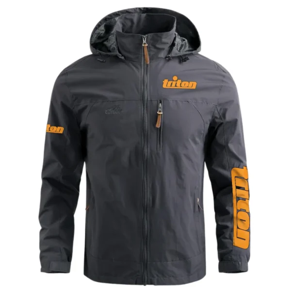 Triton Tools Carpenter Exclusive Logo Waterproof Outdoor Jacket BLC110A8WOJ - Gray