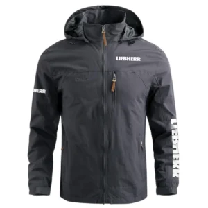 Liebherr Construction			 Exclusive Logo Waterproof Outdoor Jacket BLCW309A16WOJ - Gray