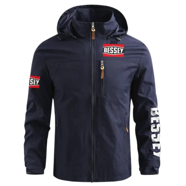 Bessey Tools Carpenter Exclusive Logo Waterproof Outdoor Jacket BLC110A1WOJ - Blue