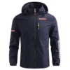 Woodpeckers Carpenter Exclusive Logo Waterproof Outdoor Jacket BLC110A2WOJ - Gray