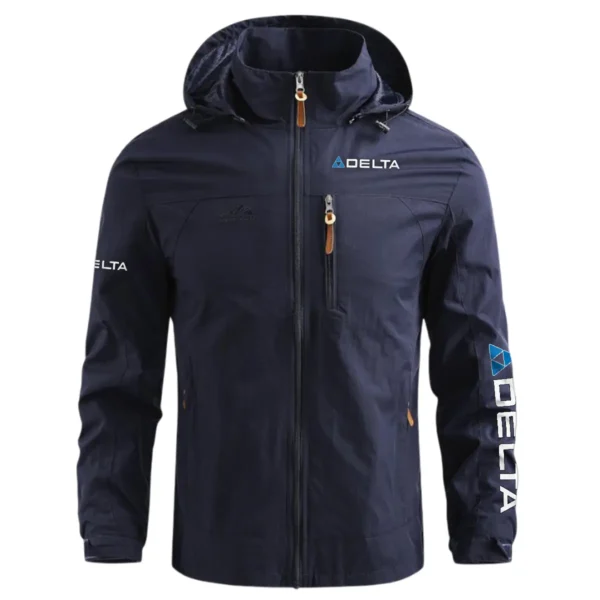 Delta Power Equipment Carpenter Exclusive Logo Waterproof Outdoor Jacket BLC110A7WOJ - Blue