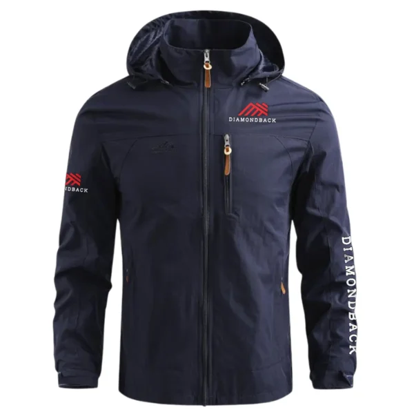 Diamondback Carpenter Exclusive Logo Waterproof Outdoor Jacket BLC110A13WOJ - Blue