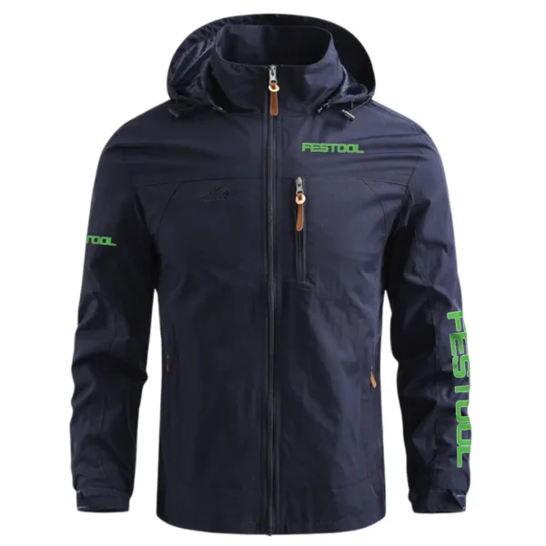 Festool Carpenter Exclusive Logo Waterproof Outdoor Jacket BLC110A28WOJ - Blue