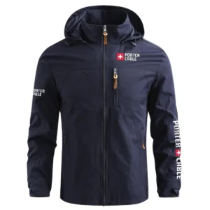 Porter-Cable Carpenter Exclusive Logo Waterproof Outdoor Jacket BLC110A30WOJ - Blue