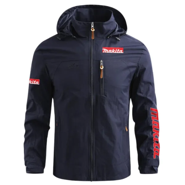 Makita Carpenter Exclusive Logo Waterproof Outdoor Jacket BLC110A34WOJ - Blue