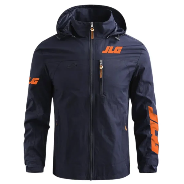 JLG Construction			 Exclusive Logo Waterproof Outdoor Jacket BLCW309A5WOJ - Blue