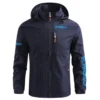 Kobelco Construction			 Exclusive Logo Waterproof Outdoor Jacket BLCW309A9WOJ - Black