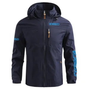 Kobelco Construction			 Exclusive Logo Waterproof Outdoor Jacket BLCW309A9WOJ - Blue