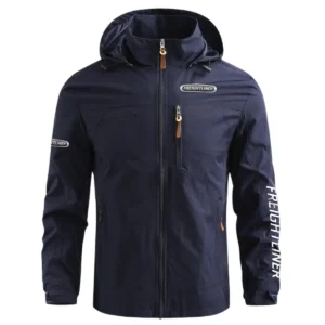 Freightliner Construction			 Exclusive Logo Waterproof Outdoor Jacket BLCW309A14WOJ - Blue