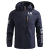 LS Farmer Exclusive Logo Waterproof Outdoor Jacket BLF8424A6WOJ - Black