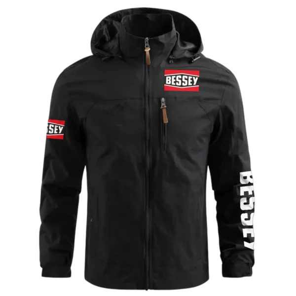 Bessey Tools Carpenter Exclusive Logo Waterproof Outdoor Jacket BLC110A1WOJ - Black