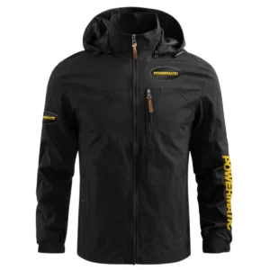 Powermatic Carpenter Exclusive Logo Waterproof Outdoor Jacket BLC110A4WOJ - Black