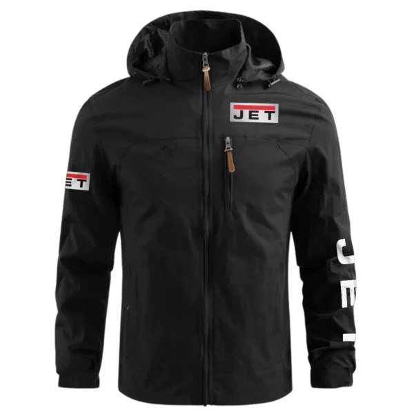 Jet Tools Carpenter Exclusive Logo Waterproof Outdoor Jacket BLC110A6WOJ - Black