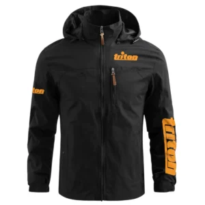 Triton Tools Carpenter Exclusive Logo Waterproof Outdoor Jacket BLC110A8WOJ - Black