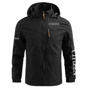 Citizen Carpenter Exclusive Logo Waterproof Outdoor Jacket BLC110A18WOJ - Black