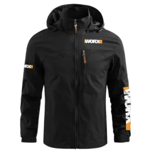 Worx Carpenter Exclusive Logo Waterproof Outdoor Jacket BLC110A21WOJ - Black