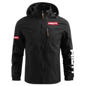 Hilti Carpenter Exclusive Logo Waterproof Outdoor Jacket BLC110A23WOJ - Black