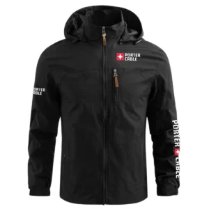 Porter-Cable Carpenter Exclusive Logo Waterproof Outdoor Jacket BLC110A30WOJ - Black