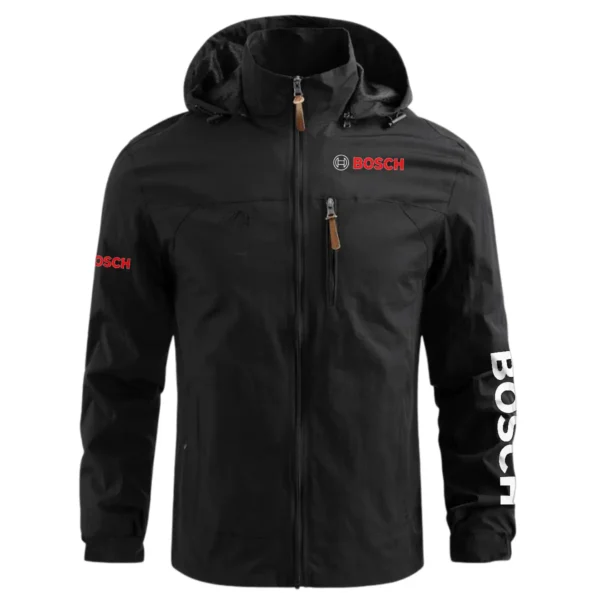 Bosch Carpenter Exclusive Logo Waterproof Outdoor Jacket BLC110A33WOJ - Black