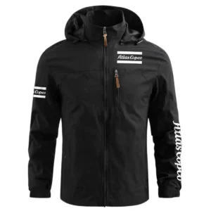 Atlas Copco Construction			 Exclusive Logo Waterproof Outdoor Jacket BLCW309A6WOJ - Black