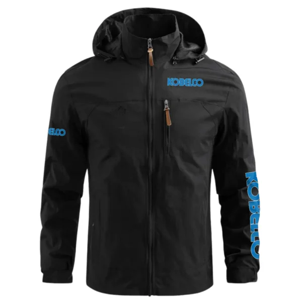 Kobelco Construction			 Exclusive Logo Waterproof Outdoor Jacket BLCW309A9WOJ - Black