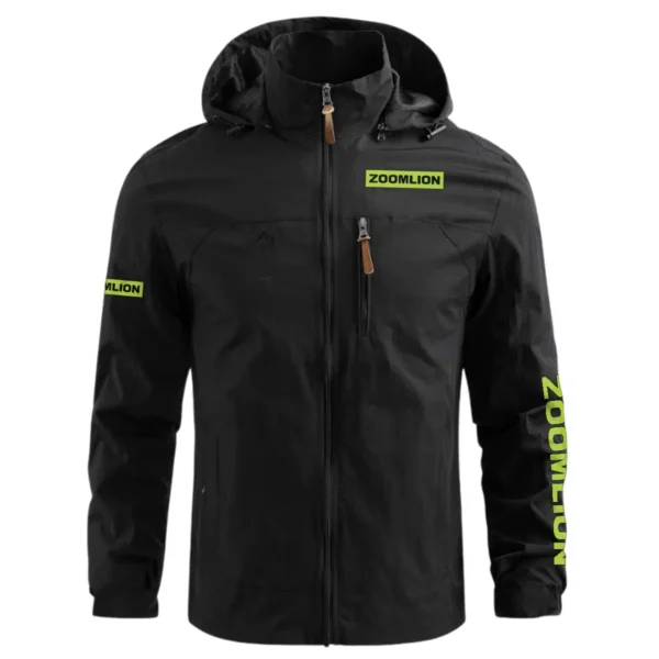 Zoomlion Construction			 Exclusive Logo Waterproof Outdoor Jacket BLCW309A18WOJ - Black