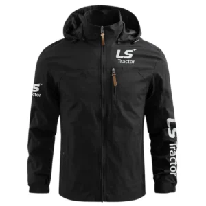 LS Farmer Exclusive Logo Waterproof Outdoor Jacket BLF8424A6WOJ - Black