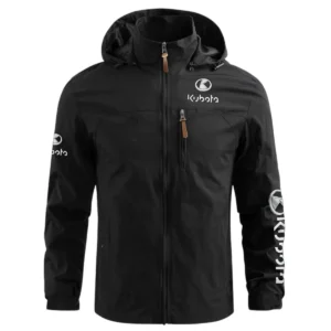 Kubota Farmer Exclusive Logo Waterproof Outdoor Jacket BLF8424A11WOJ - Black